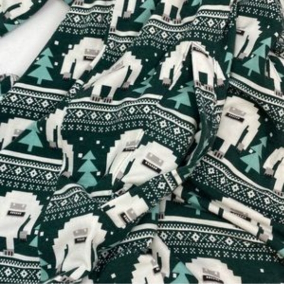 Me Undies- Modal Pajama Set & Matching Fuzxy Socks ( Abominable Snowman)-L - Picture 1 of 5